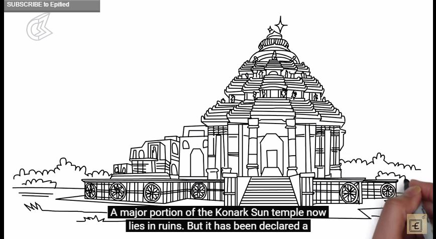 Konark Sun Temple : An Awesome sketch video by Epified - Bhubaneswar Buzz