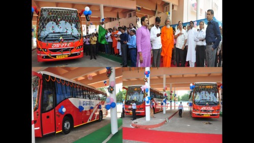 OSRTC Inaugurates Premium Volvo Like Bus Service Between Puri And ...