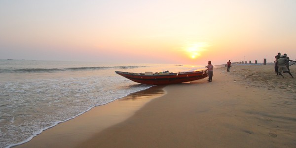 An Evening at awesome Chandrabhga Beach, Odisha