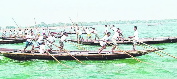 Boat Rally in Satpada Chilika to promote tourism in Odisha