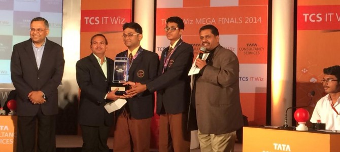 Bhubaneswar Runner up in all India TCS IT Quiz named TCSITWiz