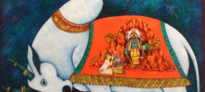 Painting Exhibition on Jagannath Nabakalebara – a photo essay by Amrita Sabat