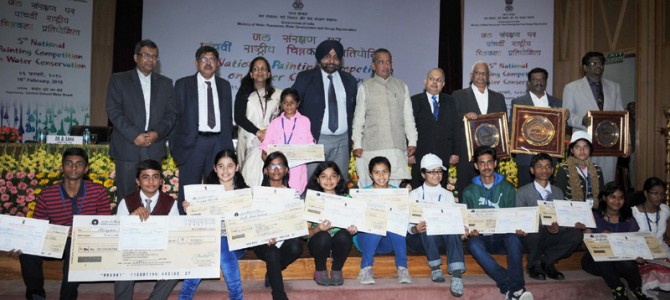 Odisha student wins 2nd prize in national level painting competition by Ministry of Water