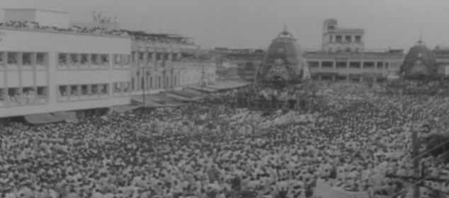 54 years old Video of Puri Rath Yatra in Odisha in the year of 1961