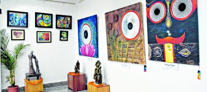 Artists get Bhubaneswar airport Art Galery as a platform to showcase their work