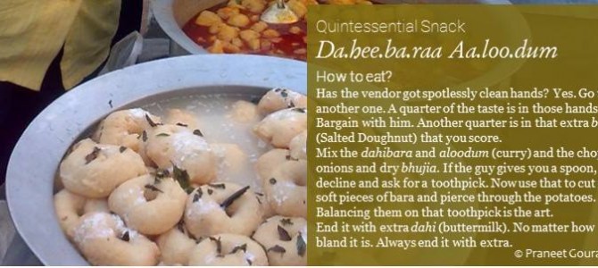 Dahibara Aloodam – how to eat like an odia