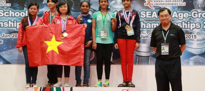 Saina Salonika of Odisha wins 3 gold medal at 16th Asian Chess Champ singapore