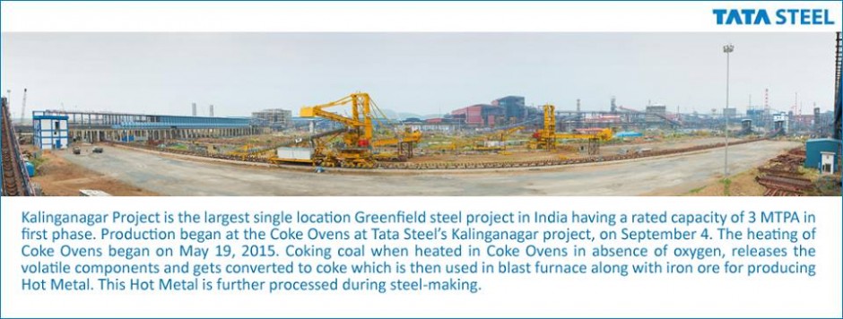 tata steel kalinganagar project office