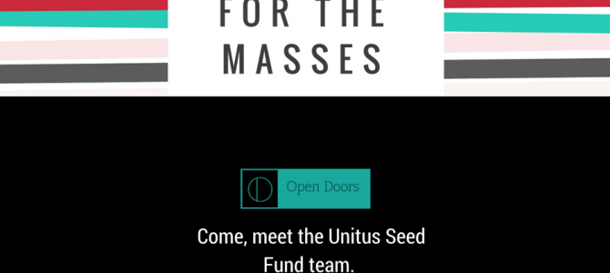 Leading Impact Investor Unitus Seed Fund is hosting an Open Doors Session for Startups at XIMB