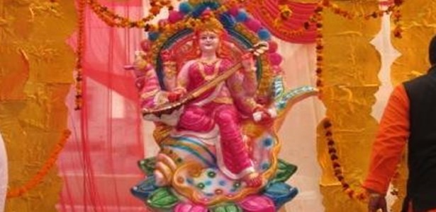 How Saraswati Puja celebration used to be a couple decades earlier in Bhubaneswar : Sambeet Dash