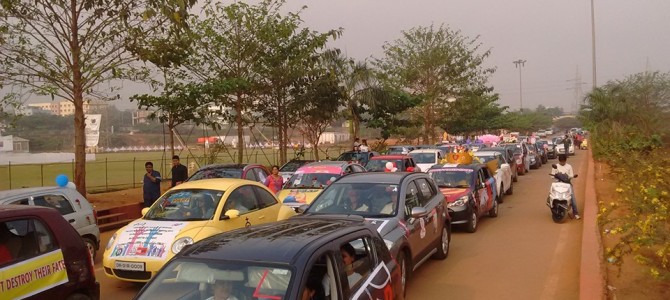 First Women’s Car Rally in Bhubaneswar proved to be a huge success