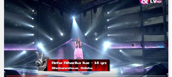 Check out Neha Niharika Kar of Bhubaneswar selected for The Voice Kids in And TV