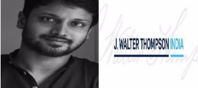 Awesome to see Sambit Mohanty join JWT India as national creative director