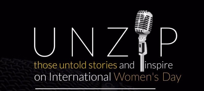 UNZIP :  an Open Mic event on the occasion of International Women’s Day 8th March