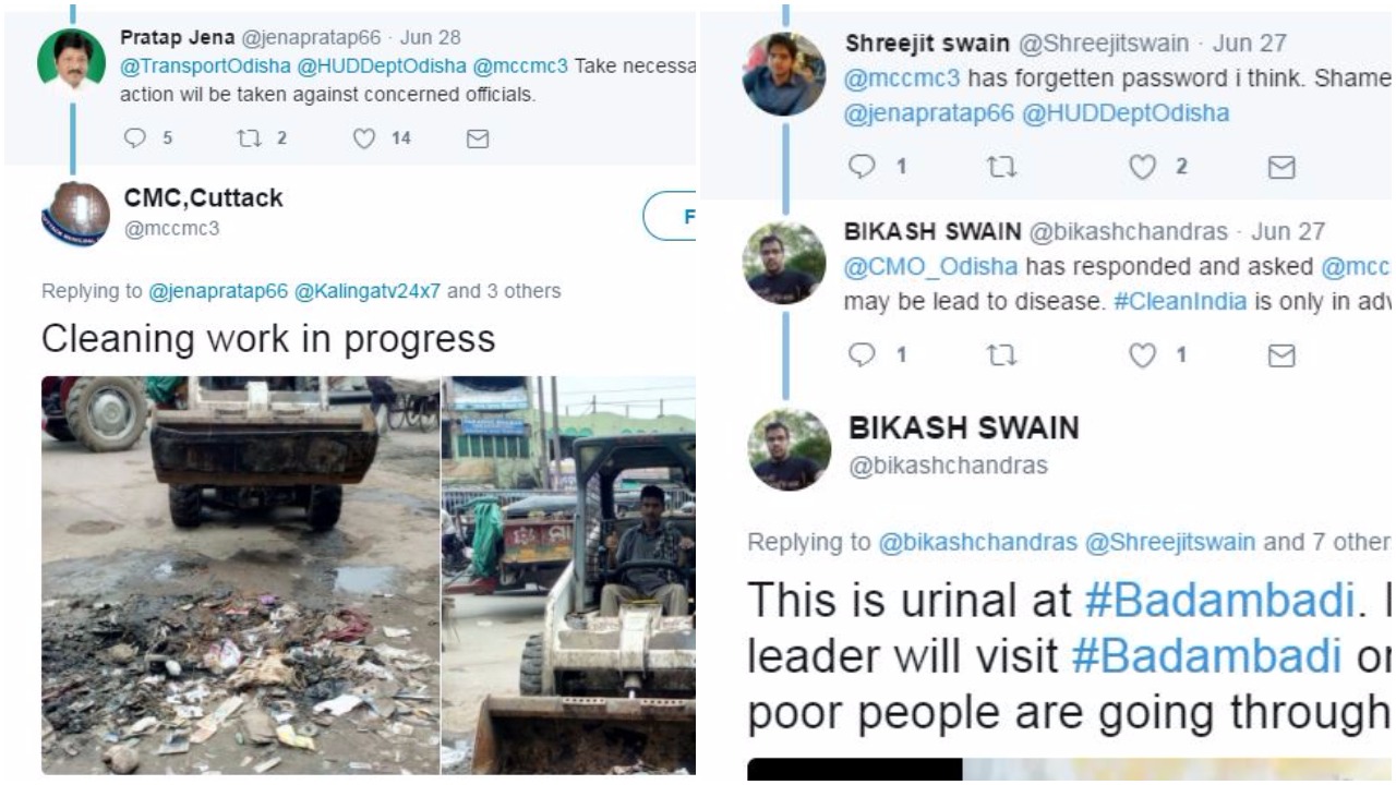 See How Twitter Helped Start Some Kind Of Cleanup At Badambadi Bus Stand Are You In Twitter Yet Bhubaneswar Buzz